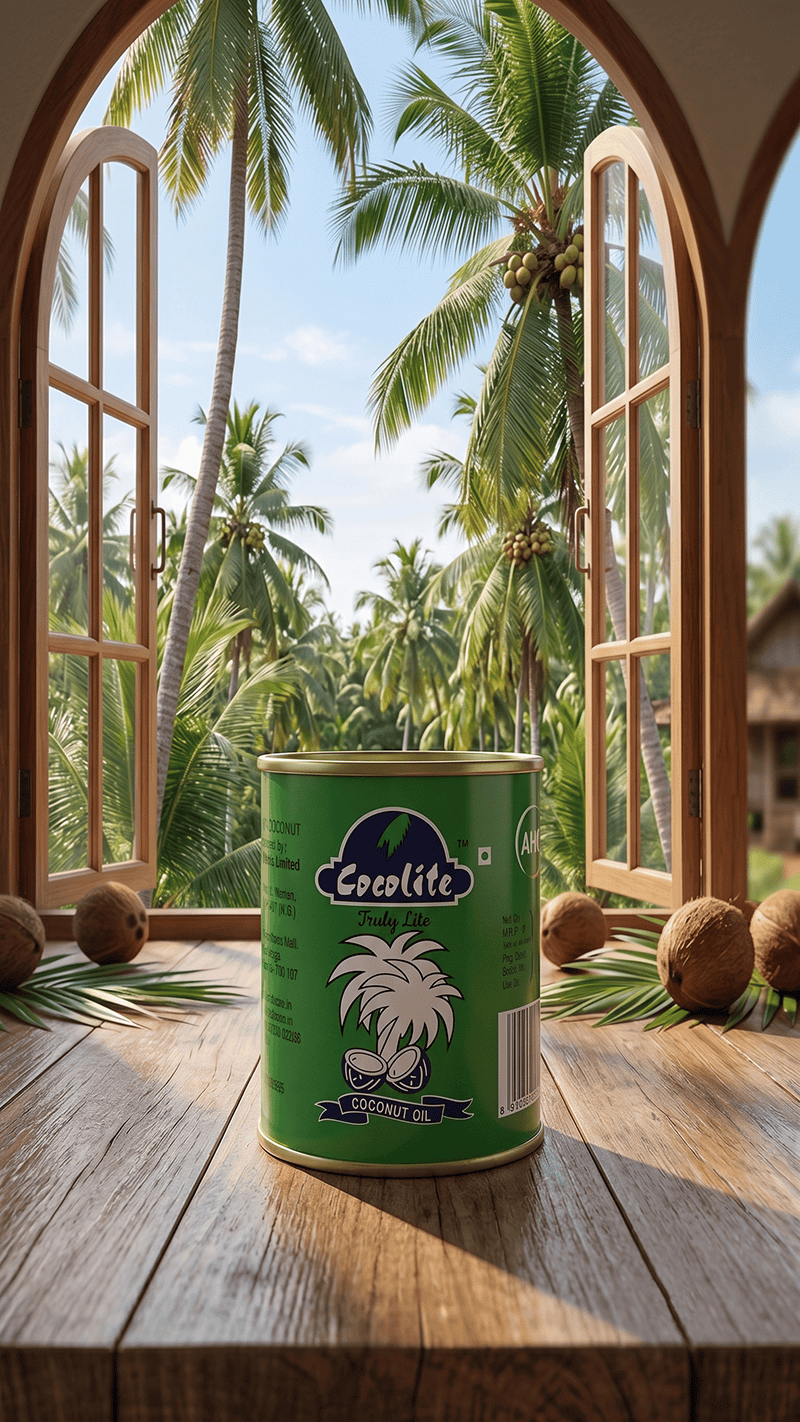 Cocolite Coconut Oil Tin 2a