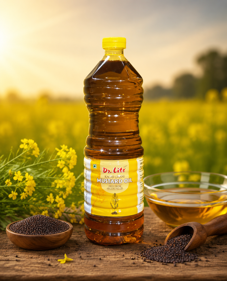 Dr Lite Kachi Ghani Mustard Oil