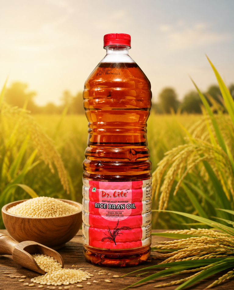 Dr Lite Physically Refined Rice Bran Oil